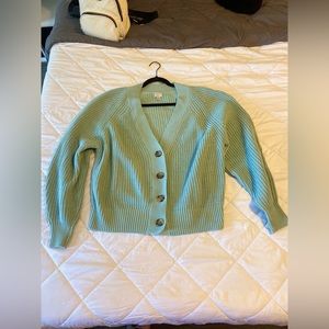 Mint Green Knit Sweater